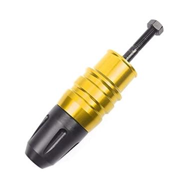 Imagem de XLYJNB Para Kawasaki Z1000 Z1000SX 2008-2021 Motocicleta CNC Crash Pads Escapamento Sliders Proteção contra quedas (Cor: Ouro)