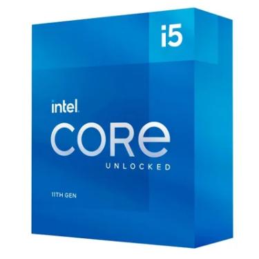 Imagem de Processador Intel Core I5 11600K 11ª Geração, 3.90GHz, Cache 12MB, Hexa Core, 12 Threads, LGA 1200, Intel UHD Graphics 750 - BX8070811600K