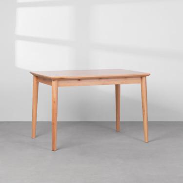 Imagem de Mesa de Jantar Mia Retangular Natural – 1,20m x 80cm