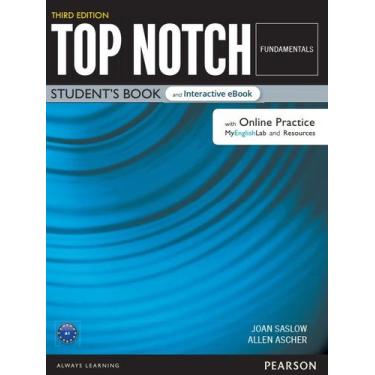 Imagem de Livro - Top Notch (3rd Ed) Fundamentals Student Book + Mel + Eb + Op +