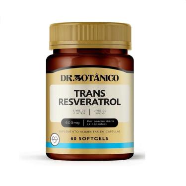 Imagem de TRANS RESVERATROL 600MG 60CAPS DR. BOTANICO
