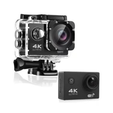 Imagem de Câmera Go Cam Filmadora Sport 4k Full Hd Wifi Capacete Pro Go Cam A Prova D'água