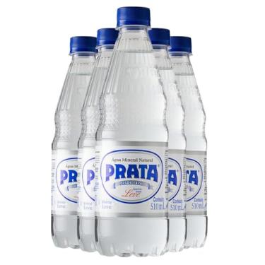 Imagem de Kit 12 Água Prata Mineral Sem Gás Leve Pet 510ml Pack