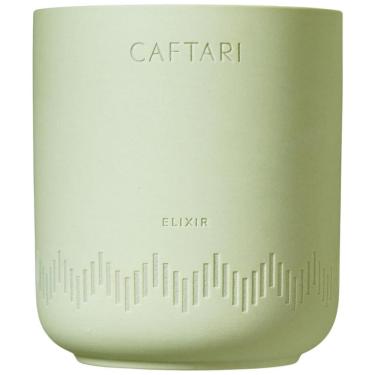 Imagem de Vela de Aromaterapia de Luxo CAFTARI Bergamota, Mandarina e Chá Scented - Queima por 60 Horas com Cera de Coco e Soja Limpa e Vegana -