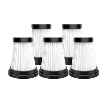 Imagem de HEPA Filter Compatible With MOOSOO K12 K12 Pro K13 Compatible With Genius Invictus One 1.0 X7 2.0 Vacuum Cleaner Replacement(5 Pcs)