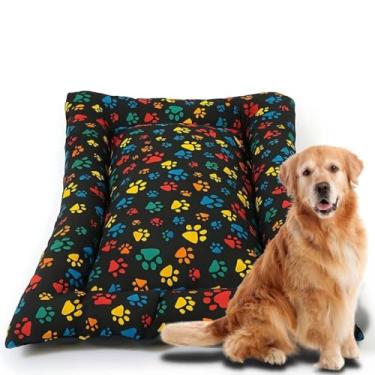 Imagem de Cama Pet Grande Impermeável 95x65cm Conforto Superior para Cachorro e Gato (Macho G 95x65cm)