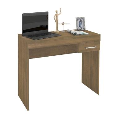 Imagem de Escrivaninha P/ Notebook Cooler Pinho Com 1 Gaveta - Artely