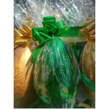 Imagem de Ovo de Pascoa Tradicional com Bombons Doces Dinda Recheado, 1 kg