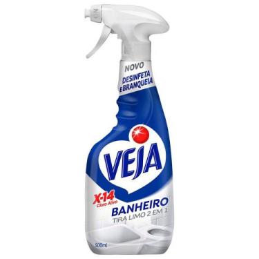 Imagem de Limpador de Banheiro Tira Limo X-14 Spray Veja 500ml