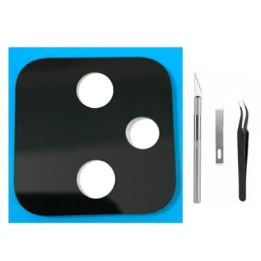 Imagem de Substituição de vidro da lente traseira da câmera traseira para Google Pixel 5A, incluindo kit de ferramentas