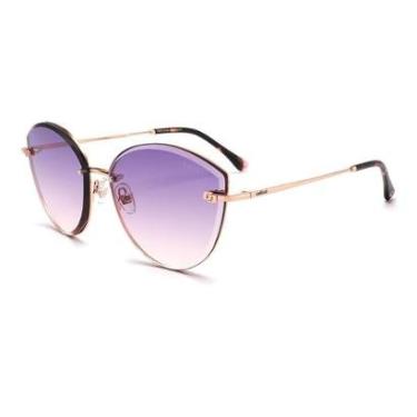 Imagem de Óculos Solar Colcci C0275e60am Brilho Lente Roxo Degradê cat1-Feminino