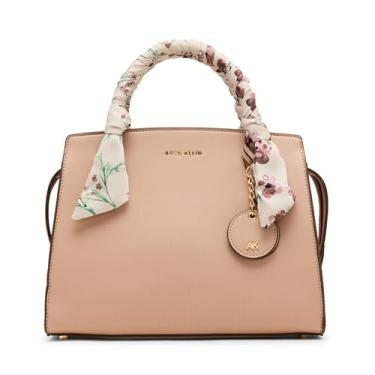 Imagem de Anne Klein Bolsa feminina com alça de cachecol médio com alça conversível, pincel