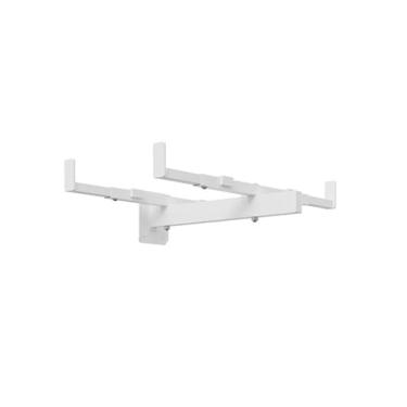 Imagem de Suporte para micro-ondas – Rack de armazenamento para cozinha branco ou preto, capacidade de carga de 40 kg(Preto)