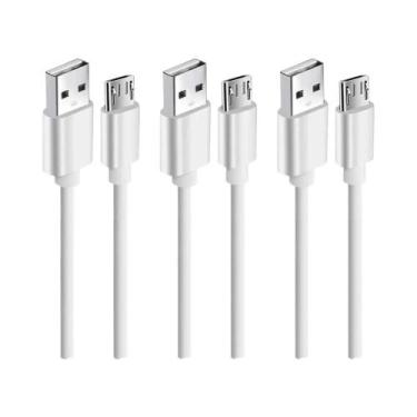 Imagem de Cabo Micro USB De Carregamento Rápido 2.4A NNBILI 3 Peças 1M Para Celu