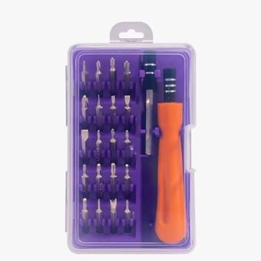 Imagem de Conjunto de chaves de fenda de precisão magnética 22 em 1 – um mini kit de reparo adequado para óculos, laptops, telefones celulares, relógios e brinquedos.