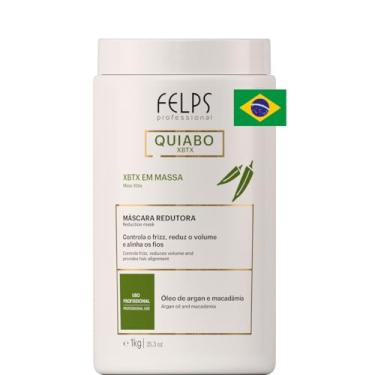 Imagem de AMOTAOS Okra Xbtx Tratamento Capilar Em Massa Óleo De Argan E Macadâmia 1 Kg Felps Professionnel