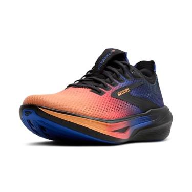 Imagem de Brooks Tênis de corrida masculino Hyperion 3 Neutral, Azul/coral/mamão, 39