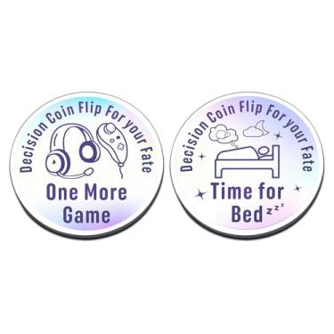 Imagem de Presente engraçado de meias para gamers, filhos, meninos, meninas, homens, mulheres, tomador de decisões para amantes de jogos, Natal, Dia dos Namorados, presentes de aniversário para namorado