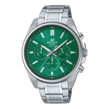 Imagem de Relógio CASIO EDIFICE verde masculino EFV-650D-3AVUDF-Masculino