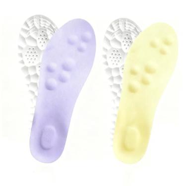 Imagem de Cloud-Like Comfort Soles for Men Soft Memory Foam Cushioning Insoles Trim to Fit Steppers Insoles for Women with Arch Support for Foot Pain Relief Fatigue (Men 15/Women 14)