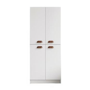 Imagem de Armário Multiuso Organizador com 4 Prateleiras e 4 Portas(BRANCO)