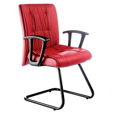 Imagem de Cadeira Diretor Base Fixa Em S Vicenza Vermelho