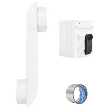 Imagem de Ventilação ajustável para secadora de periscópio de 30 a 48 cm atualizada pelo OEM, kit de ventilação telescópica para secador, adequado para todas as saídas de ventilação de secadora de 10 cm, para