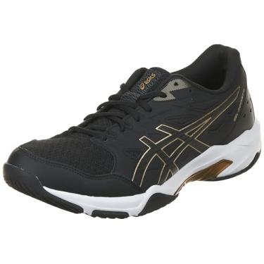 Imagem de Tênis ASICS Gel-Rocket 11 - Masculino - Preto/Dourado - tam: 43