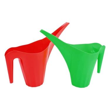 Imagem de MAVIS LAVEN 2L Regador Plástico, Vaso de Água para Plantas Internas e Externas Com Bico Longo e Alça Lateral, para Jardim Flores Suculentas Bonsai