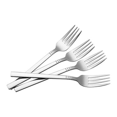 Imagem de Morcte Garfo de sobremesa de aço inoxidável, conjunto de 12