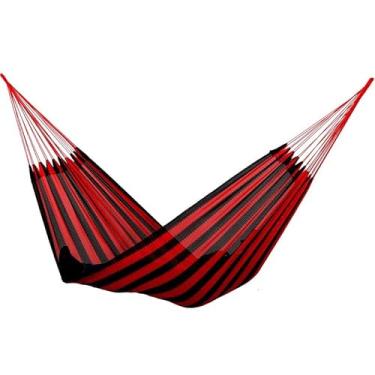 Imagem de Rede de Dormir Nylon Reforçada Colorida para Praia Camping e Descanso 3,80m(04)