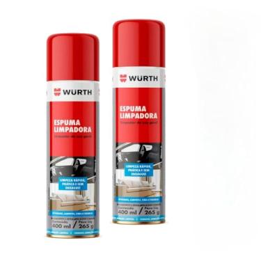 Imagem de Kit 2 Flotador Espuma Limpadora para uso geral Limpeza Profunda Para Carros Bancos Estofados Carpete Tenis