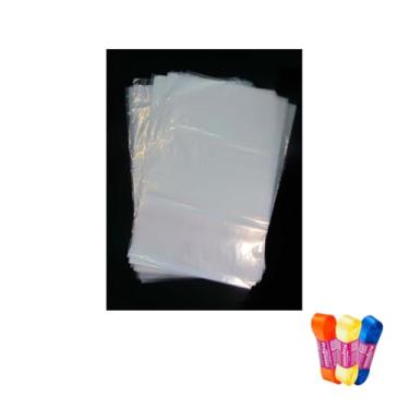 Imagem de Kit Saco BD 14x20 Para Vácuo 1kg + Fita Cetim Impressa 22mm x 10mts