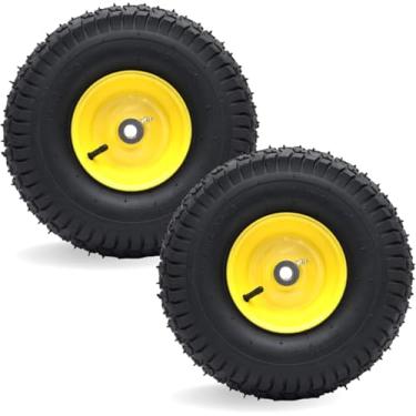 Imagem de Pneus e roda para cortador de grama de 15 x 6,00-6