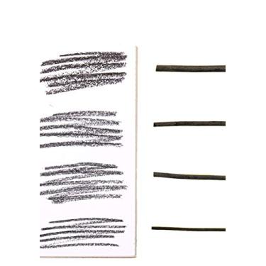 Imagem de YYMIYU Conjunto de lápis de desenho, conjunto de lápis de desenho de arte em carvão (varas de carvão 4-5 mm 25 peças 25)