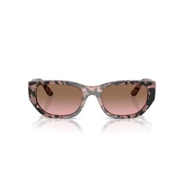 Imagem de Óculos de Sol Vogue Eyewear 0VO5586S 315014 Tam 53 / Rosa Tartaruga - Lentes Rosa Gradiente
