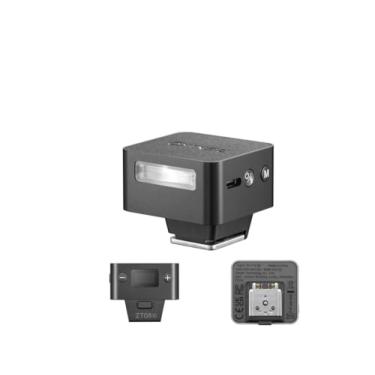 Imagem de Luz flash ZENIKZ ZT08 TTL para câmera, bateria de lítio embutida para câmera (preta para Sony)