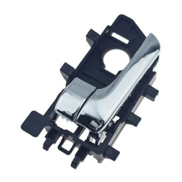 Imagem de 1/2 4pcs lado esquerdo direito dentro da maçaneta da porta cromada Compatível com Kia Forte Sedan 2010-2013 Cerato 2009-13 82610-1M020 82620-1M020(Left Side x1)