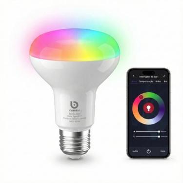 Imagem de Lampada Inteligente Wifi Alexa RGB Smart 12W+3W 2700K-6500K - Coibeu