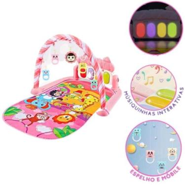 Imagem de Tapete Bebê Mobile Musical Melodia Baby Style Animais Tatame Infantil 