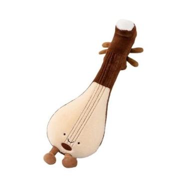 Imagem de Brinquedo Musical De Pelúcia De 30cm Violino Guitarra Pipa Diapasão Bo