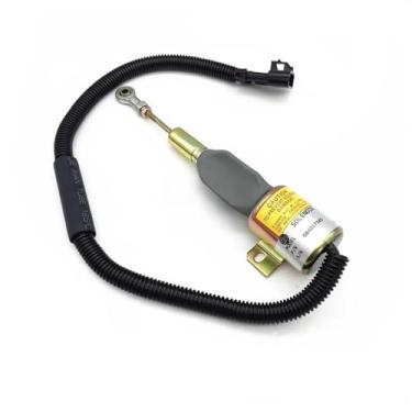 Imagem de Válvula Solenoide Flameout do Gerador Diesel 504017345 Ignitor de Máquinas Agrícolas ES1751E-24V Interruptor para Desligamento do Motor
