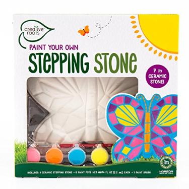 Imagem de Creative Roots Paint Your Own Mosaic Butterfly Stepping Stone by Horizon Group USA