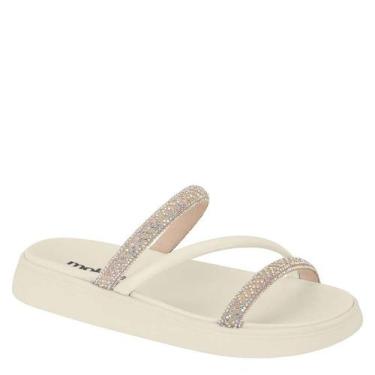 Imagem de Tamanco Casual Feminino Moleca Confortável Original 5469.121, Creme, C