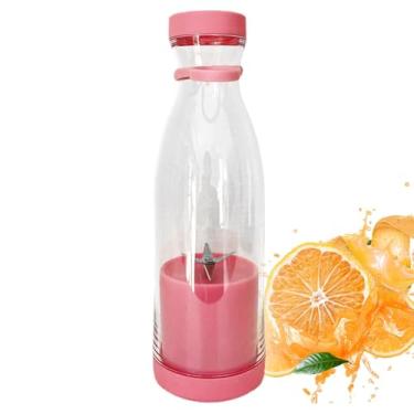 Imagem de Liquidificador para Smoothies e Batidos,350 ml Espremedor Recarregável Sem Fio | Liquidificador Pessoal para Batidos e Smoothies - para Trituração de, Processamento de Alimentos, Laranja, Morango e