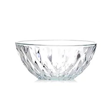 Imagem de U5GAAALPPQ9 Tigelas para cozinha tigela de cristal de vidro tigela de arroz doméstico tigela de sopa tigela de macarrão tigela de salada de frutas tigela de sobremesa tigela de diamante conjunto