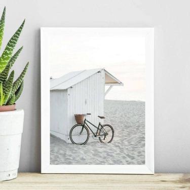 Imagem de Quadro Coleção Praia Soft - Bicicleta 45X34Cm