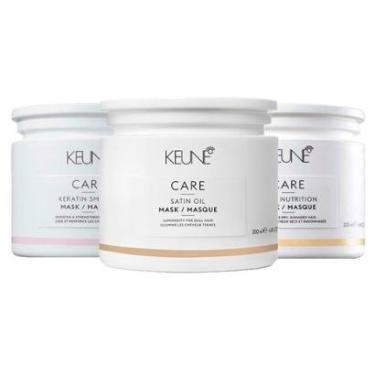 Imagem de Kit Keune Care Satin Oil - Cronograma Capilar 3 Produtos-Unissex