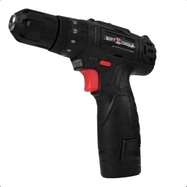 Imagem de Parafusadeira e Furadeira de Impacto a Bateria 3/8 Polegadas 10 mm Profissional para Perfuração e Fixação Versátil Potente e Uso Contínuo