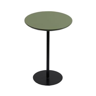 Imagem de Mesa Lateral Tampo 30cm (41 Cm Altura) Verde Acetinado